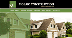 Desktop Screenshot of mosaicconstruction.net